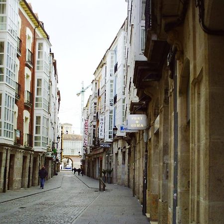 Apartamento Ático frente a la Catedral Burgo Exterior foto