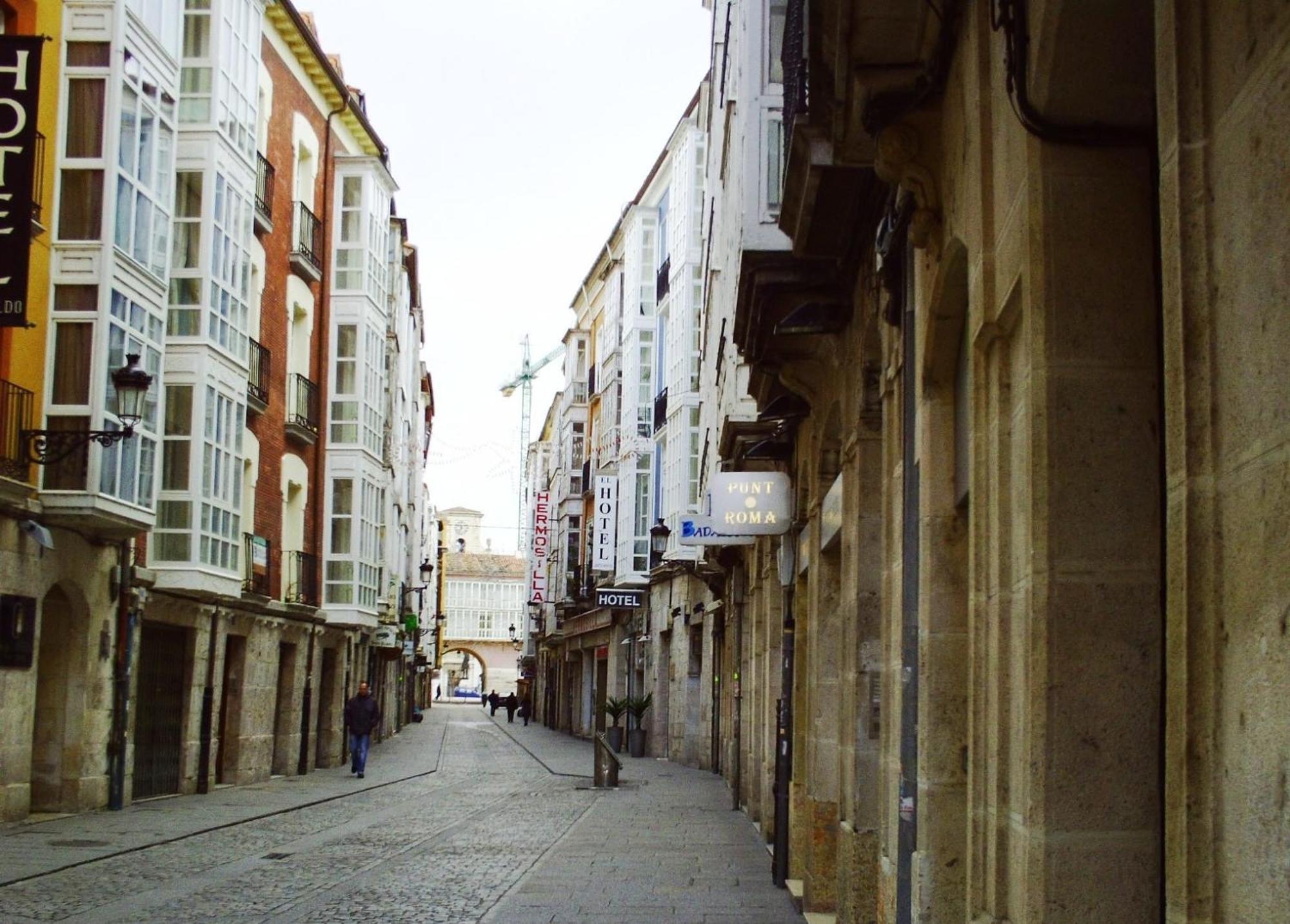 Apartamento Ático frente a la Catedral Burgo Exterior foto